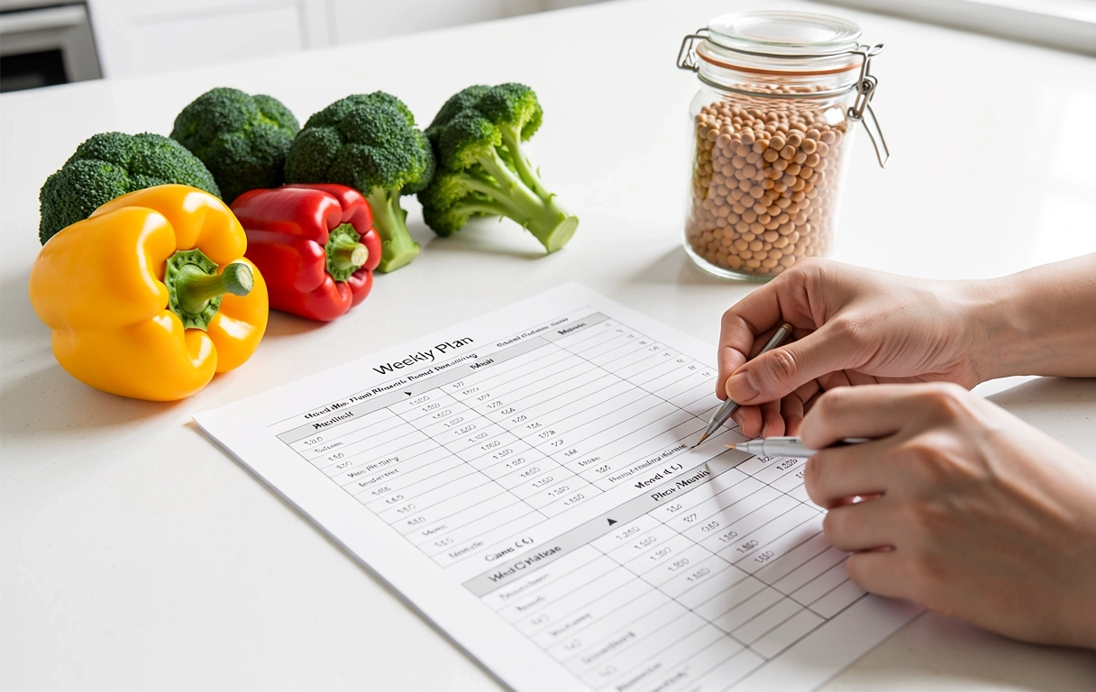 Frische Zutaten für eine ausgewogene Ernährung